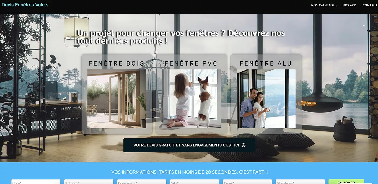 Devis Fenêtres Volets