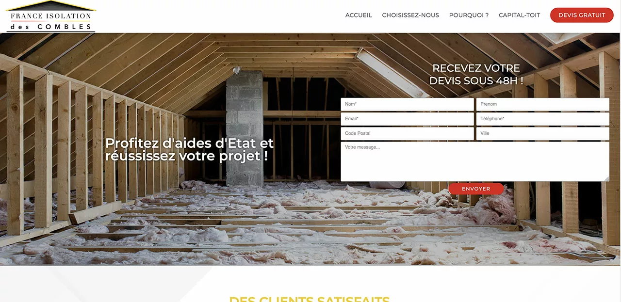 France Isolation Combles
